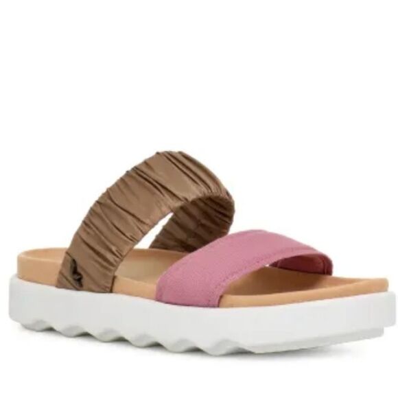Koolaburra By Ugg Tayla Slide Sandal- Fox Glove - Picture 1 of 11